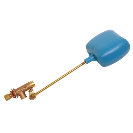 Dial Mfg Dial 3/8 in. H X 1-7/8 in. W Red Bronze Evaporative Cooler Float Valve 4164